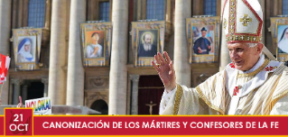 CANONIZACIÓN DE LOS MÁRTIRES Y CONFESORES DE LA FE