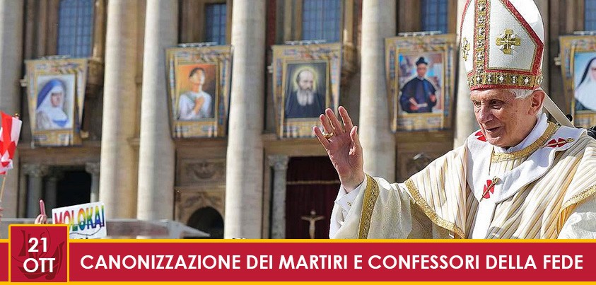 Canonizzazione dei Martiri e Confessori della Fede