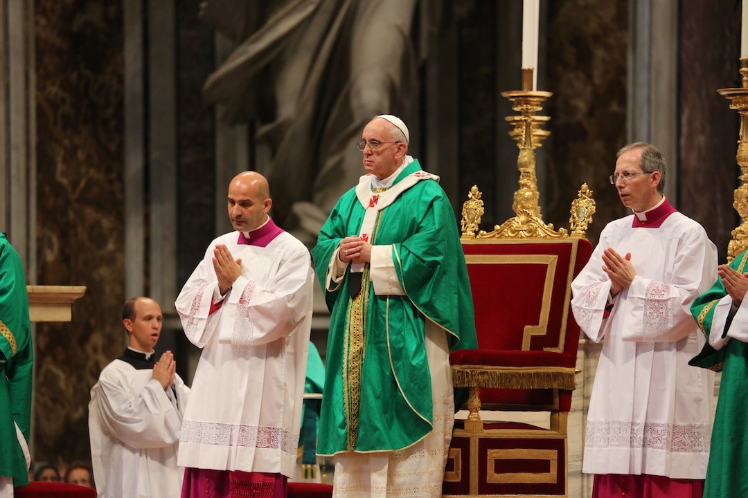 MESSE AVEC LES SÉMINARISTES ET LES NOVICES