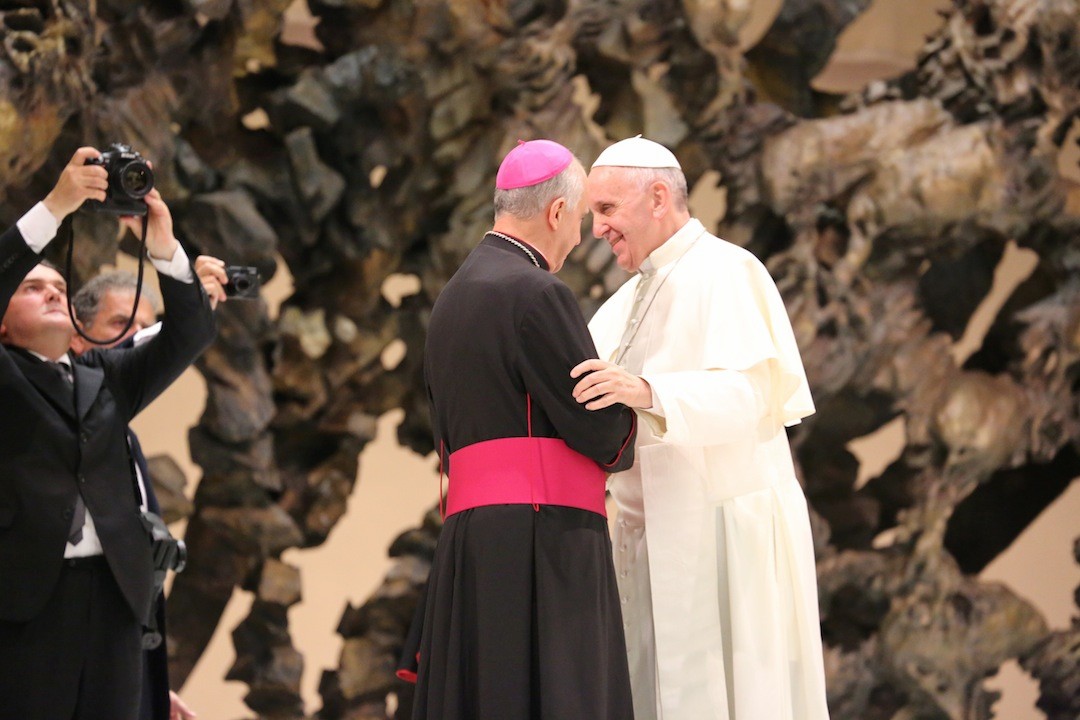 RENCONTRE AVEC LES SÉMINARISTES ET LES NOVICES