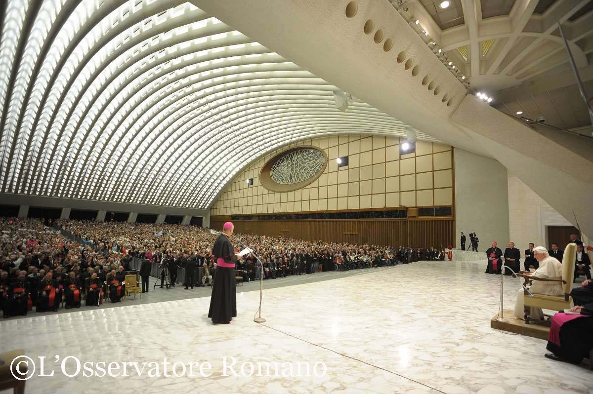 Convegno:Intervento di saluto del Presidente S.E.R. Mons. Rino Fisichella