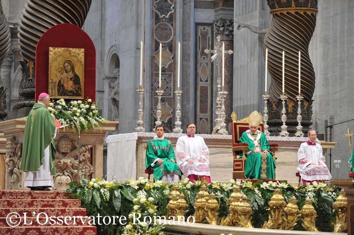 S.Messa per i nuovi evangelizzatori - Saluto